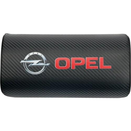 New Arrival car neck pillows both side pu leather single headrest case for OPEL Corsa Insignia Astra Antara Meriva Zafira