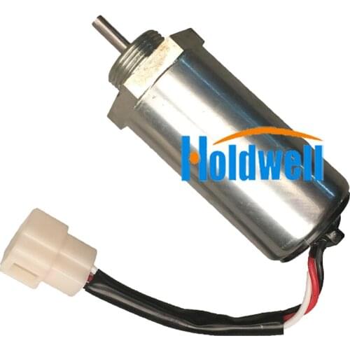 Holdwell New 12V Stop Solenoid 897183-0141 MV1-70B for Isuzu Engine 3LD1 3LD2 4LE1 3LB1 4LB1