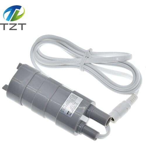 DC 12V 600L/H high pressure Dc Submersible water Pump Three-wire Micro Motor Water Pump with adapter 5.5X2.1 USB