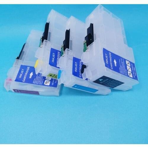 Empty Refillable ink cartridge LC3337 LC3339 with Chip for Brother MFC-J5945DW/MFC-J6545DW/MFC-J6945DW/MFC-J5845DW