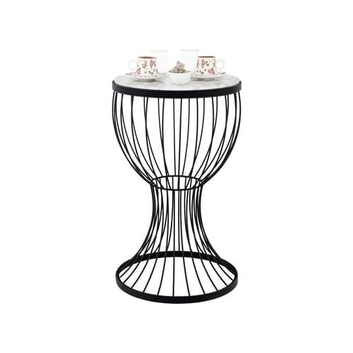 Modern lux Style 2 Way Black-marble Coffee table coffe table