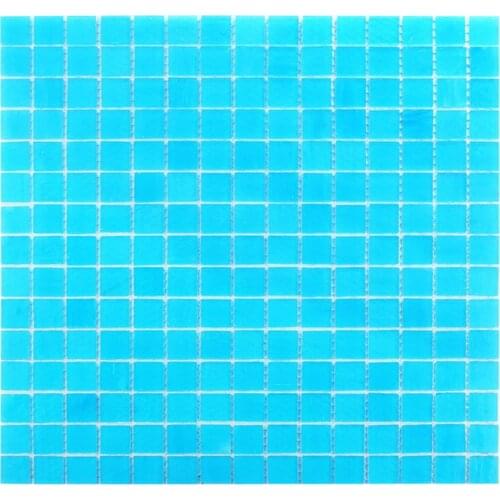 Mediterranean Style Blue Stained Glass Mosaic For Home Wall Decoration