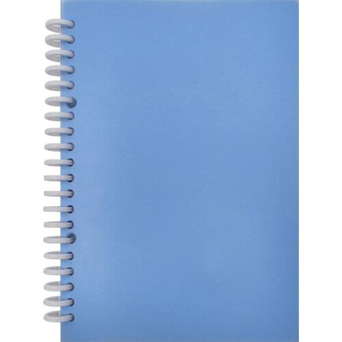 Sticker Collecting Album Reusable Sticker Book 40 Sheets A4/A5 PU Leather Cover for Scrapbook B99