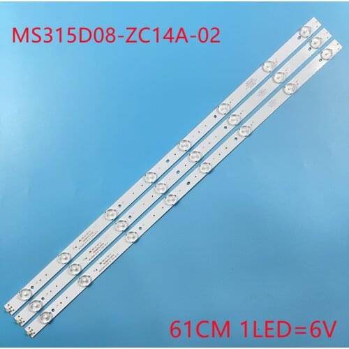 LED Stripe 32inch TV MS315D08-ZC14A-02 303MS315034 LED-32Q5K 3x8