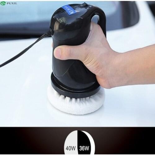 Car waxing machine polishing machine 12V small floor household car dual purpose polishing machine beauty tool