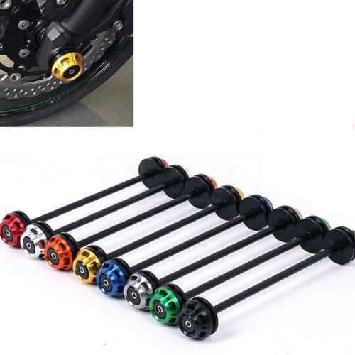 Motorcycle Front Axle Fork Wheel Protector Crash Sliders Falling Protection For Kawasaki Z750 2006-2012 Z800 2013-2016 Z 750 800
