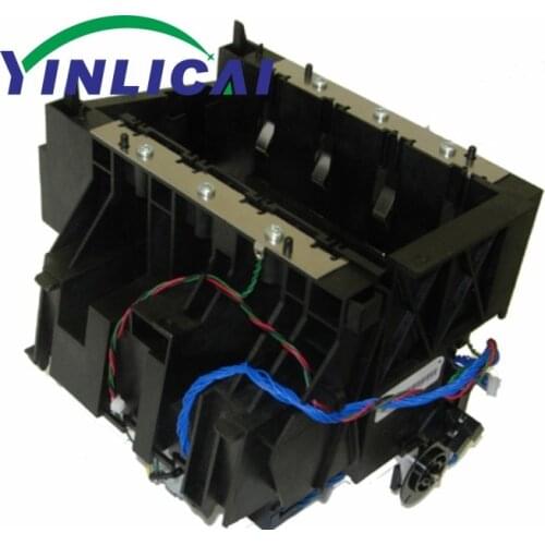 1PC C7769-60373 Ink Supply Station for Designjet 500 800 PS-Easy fix System Error 22:10 plotter printer parts 11 printhead iss