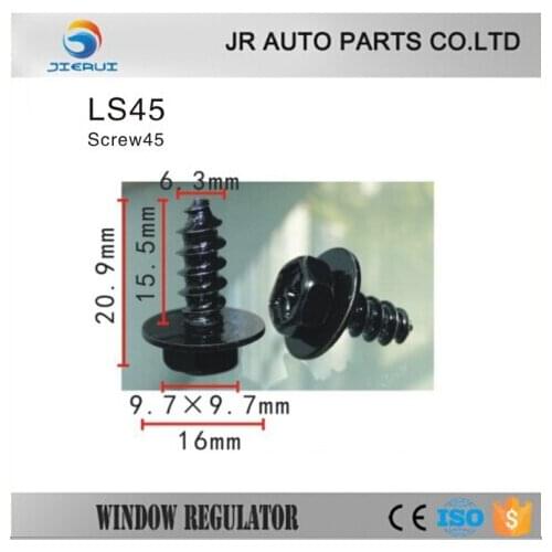 10x General screws, metal clips, water pipes