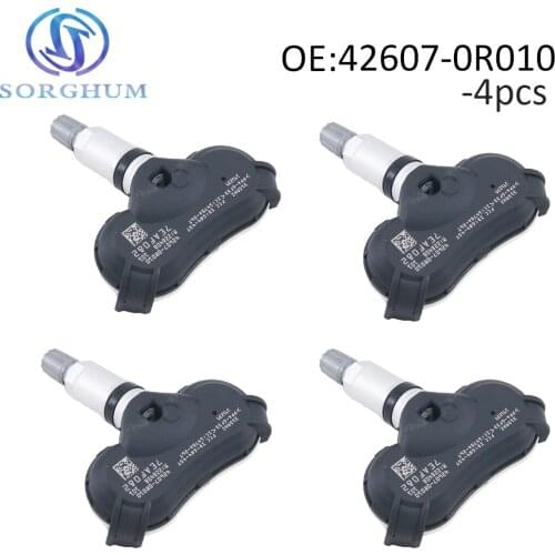 4pcs 42607-0R010 Tire Tyre Pressure Monitoring Sensor TPMS For Toyota Highlander Rav4 2013-2017 315MHz