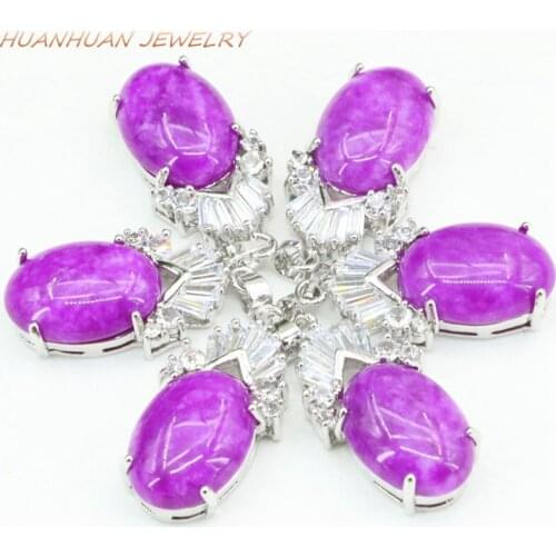 Drop Pendant Natural Jades Stone Pendant For Women 15x30mm Crystal Inlay Pendants Stainless Steel Chain Necklace Jewelry B3339