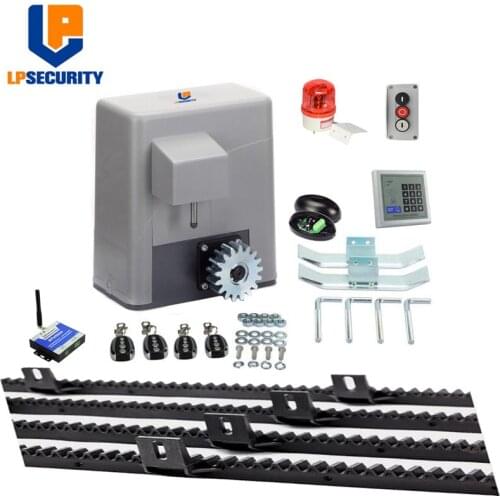 600KG Electric Automatic Sliding Door operator with 4m Metal/Nylon gear racks (GSM Opener,photocell ,keypad optional)