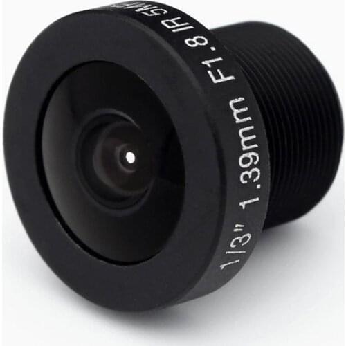 HD 5MP 1.39mm Fisheye CCTV lens 185 angle 1/3" Panoramic IR F1.8