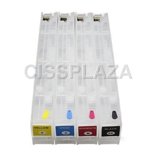 CISSPLAZA compatible for HP972 973 974 975 For HP PageWide 352dw 377dw 452dn 452dw 477dn 477dw 552dw 577dw REFILLABLE CARTRIDGES