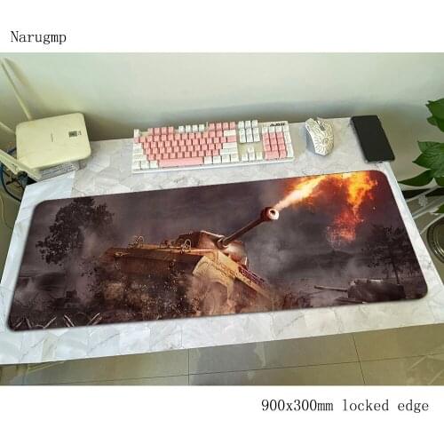 World of Tanks pad mouse large computer gamer mouse pad 900x300x4mm padmouse HD print mousepad ergonomic gadget office desk mats