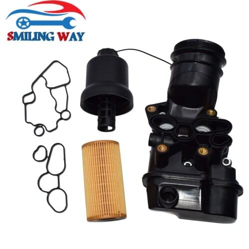 SMILING WAY# Oil Filter Housing Assembly Gasket For 2.0L Audi A3 A4 TT QUATTRO VW Eos GTI OE# 06F115397H 06F115397J 06F115397F