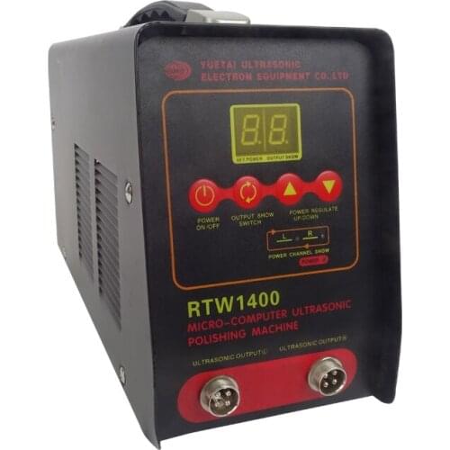 Mini Ultrasonic Polishing Machine RTW1400 polisher AC110V/220V 100W, high quality