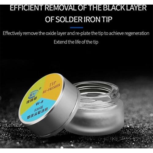 Soldering Tip Refresher Clean Paste for Oxide Solder Iron Tip Welding Head Resurrection Cream BGA Repair Tools