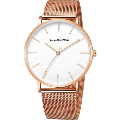 Relogio Masculino Watch Luxury Quartz Watches Stainless Steel Dial Casual Bracele Watch Clock Dress 2019 Thanksgiving Gift Q