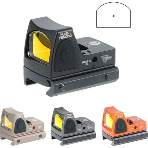 Tactical Mini RMR Red Dot Reflex Sight Adjustable LED Red Dot Scope