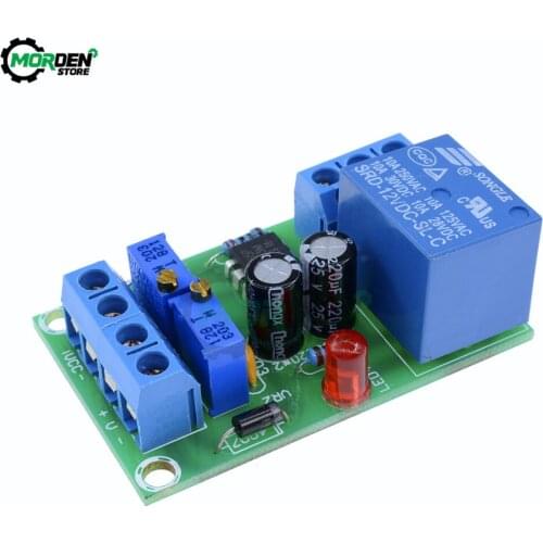 XH-M601 Battery Charging Control Board 12V Intelligent Charger Power Control Panel Automatic Charging Power Charging/Stop Switch