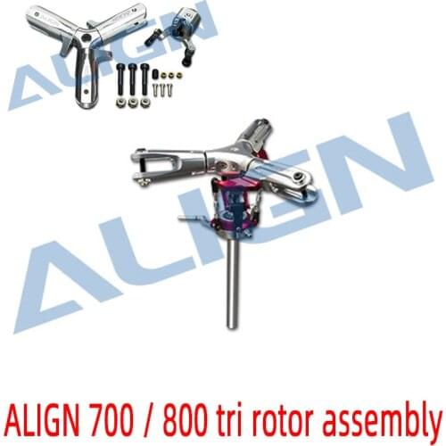 Align trex 700E 800 Three-Blade Rotor Head H70H008XXW Trex 700 Spare Parts 3 Blade Tail Rotor Helicopter Spare parts For GARTT