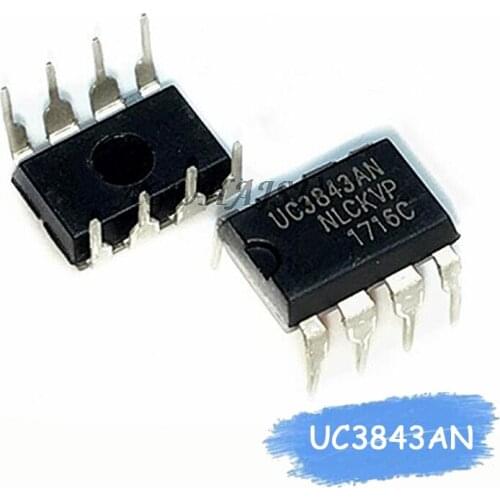 10pcs/lot UC3843AN UC3843A UC3843 DIP-8
