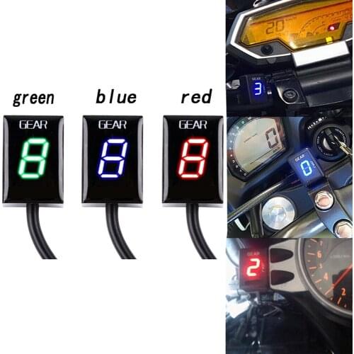 6 Speed Gear LED Display Indicator 1-6 Level Gear Indicator For Honda VT750S FI model shadow 750 VT1300 (All) VT 750S VT 1300