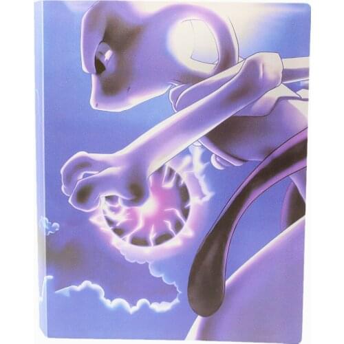 New 240 Pokemon Card Album Book Collection Cartoon Anime Game Binder Folder Top Loading List Toys Childrens Gifts card holder