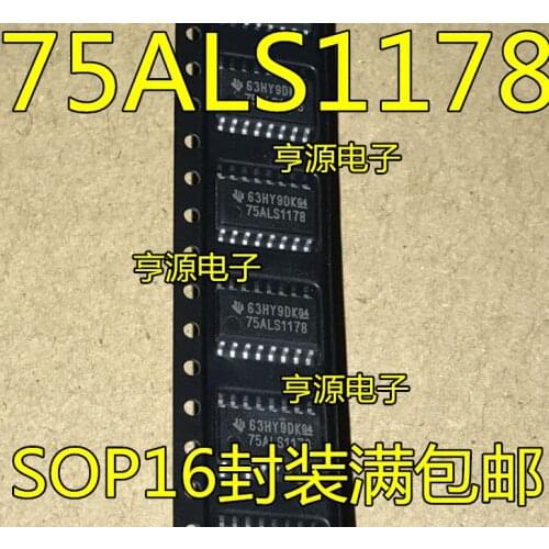 Free shipping 75ALS1178 SN75ALS1178NSR SOP16 10PCS