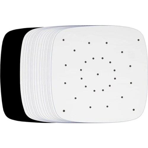 100pcs Air Fryer Parchment Paper Sheets Accessories for Airfryer Frying Cooking Baking Barbecue Food Mat Kitchen Tool