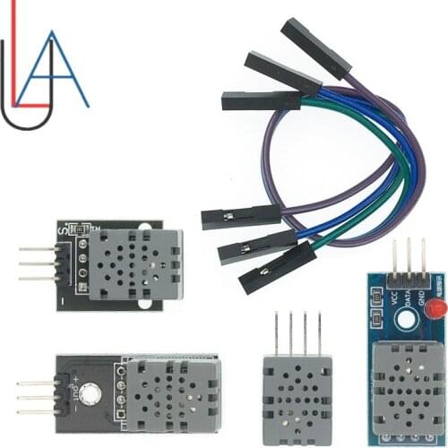 Digital Temperature And Humidity Sensor MW33 DHT11 LED Modules Board Electronic Building Blocks With Dupont Line For Arduino DIY