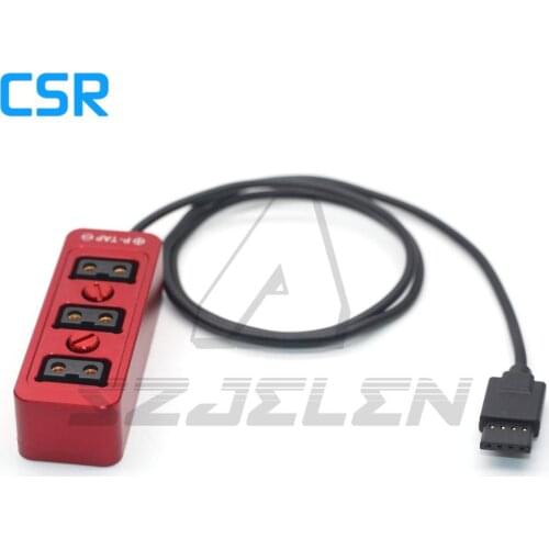 DJI Ronin-S power 4pin 12V to to 3-Port P-Tap Female Hub Adapter Splitter
