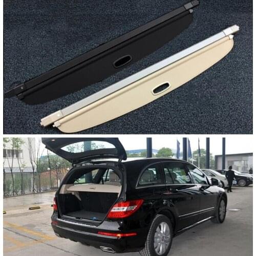 For 2007-2019 Mercedes-Benz R Class W251 S251 R300 R320 R350 R400 R500 Rear Trunk Security Screen Privacy Shield Cargo Cover
