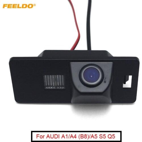 FEELDO 1Set Car Rearview Camera For AUDI A1/A4 (B8)/A5 S5 Q5 TT For Volkswagen PASSAT R36 5D Reverse Parking Camera #AM3589