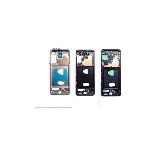 New Middle Frame Housing For Samsung Galaxy S20 Plus / S20 Ultra LCD Front Frame Chassis With Small Parts+ Side Button Repair
