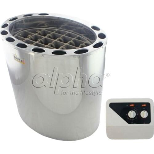 Free shipping 6KW220-240V 50HZ SUS sauna heater with SWITCH controller comply with the CE standard