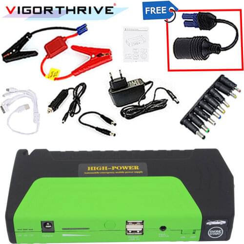 NEW Car jump starter Auto Engine Emergency Start Battery Source Laptop Portable Charger Mobile Phone Power Bank