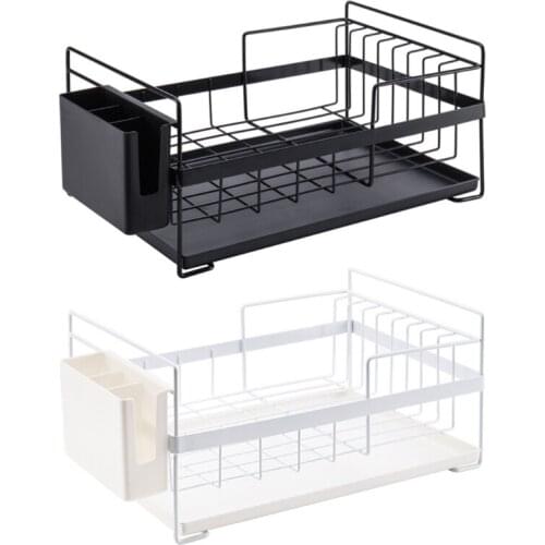 634E Single Layer Retractable Kitchen Sink Drain Basket Bowl Drain Rack Filter Fruit Vegetable Drain Case Household Kitchen