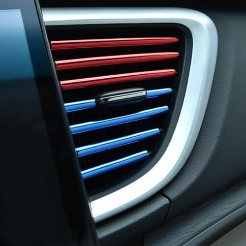 Car Interior Moulding Strips Air Vent Decoration Line For Acura RLX CL EL CSX ILX MDX NSX RDX RL SLX TL TSX Vigor ZDX