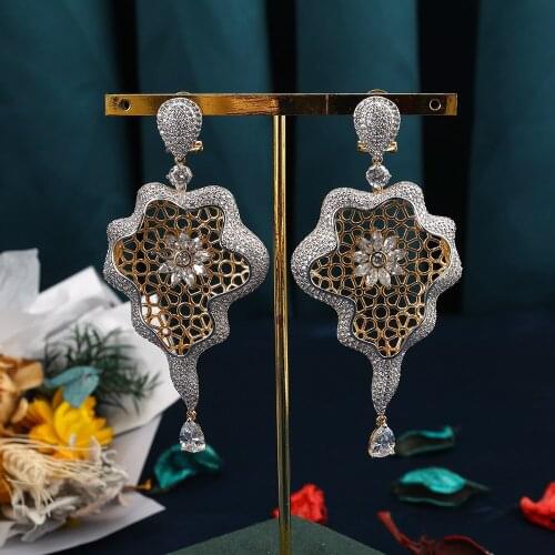 TIRIM Luxury Brand Design Best-selling Drop Dangle Earrings Jewelry for Women Shiny Cubic Zirconia Suitable Hot New 2020