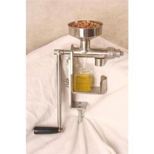 Stainless Manual Mini Seed Oil Expeller Oil press Oil Expeller,Household press, vegetables, fruit juicer presser, manual juicer