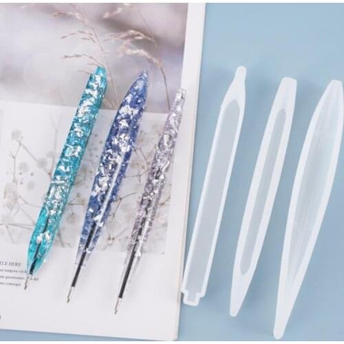Ballpoint Pen Silicone Mold Make Your Own Ball Pen Resin Art Supplies Office Stationery Making Silicon Molds for Resin Art