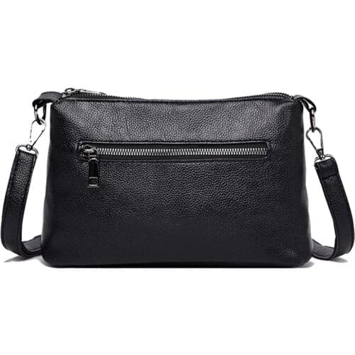 Women Crossbody Bag Designer Women Pu Leather Shoulder High Quality Female Bag 2021 New Double Zipper Women Messenger Bags Soft