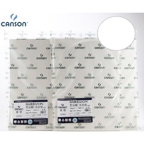 CANSON Barbizon Aquareller /Gouache /Color Lead Paper 240g 300g 8K 4K rough-grain artists art supplies