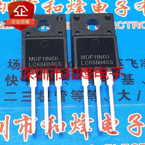 10PCS MDF11N60 TO-220F 11A 600V 100% New&original