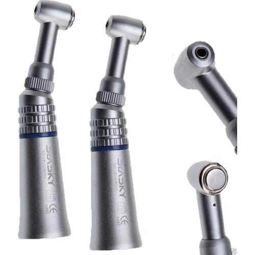 2x NSK Style Contra Angle Dental Slow Low Speed Handpiece Push Button Latch Bur E-type