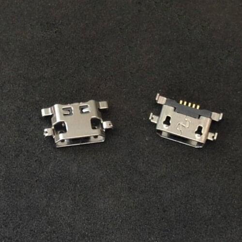 5-10pcs For Lenovo Lemon X3 X3C70 X3C50 Z90-3 Z90 USB Port For Micromax E372 Micro usb jack Charging Port connector socket