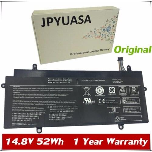 7XINbox 14.8V 52wh Original PA5136U-1BRS Laptop Battery For Toshiba Portege Z30 Z30-A Z30-A1301 Z30-AK04S P000640510 PA5136U