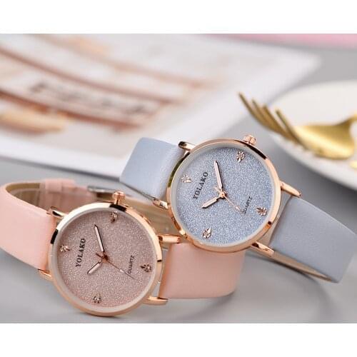 Womens Casual Quartz Leather Band Starry Sky Watch Analog Wristwatches Analog Wristwatches Luxury Reloj Femenino Reloj Mujer