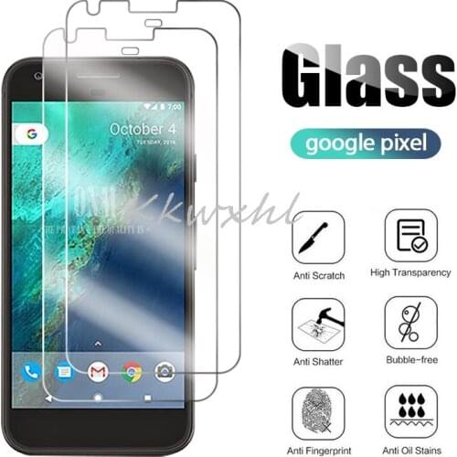 For Google Pixel 4a 4 3A 3 2 XL XL4 Pixel2 Pixel3 Pixel4 2XL 3XL 4XL Screen Protective Tempered Glass Protector Cover Film
